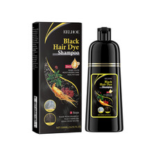 Instant Black Hair Dye Shampoo for Women Men,3 in 1 Magic Hair Color Shampoo