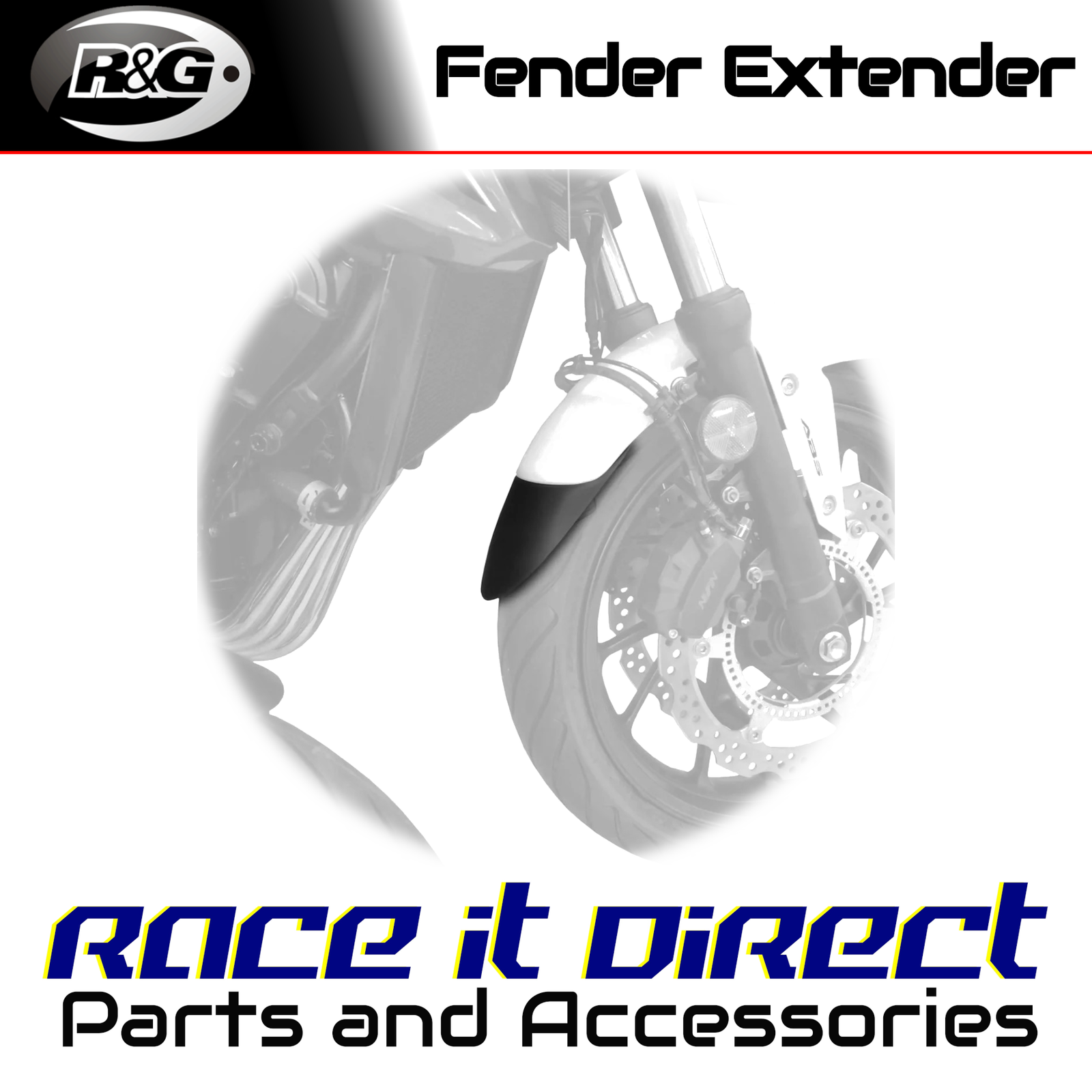 Fender Extenders for Honda CB650F 2014-2018 R&G