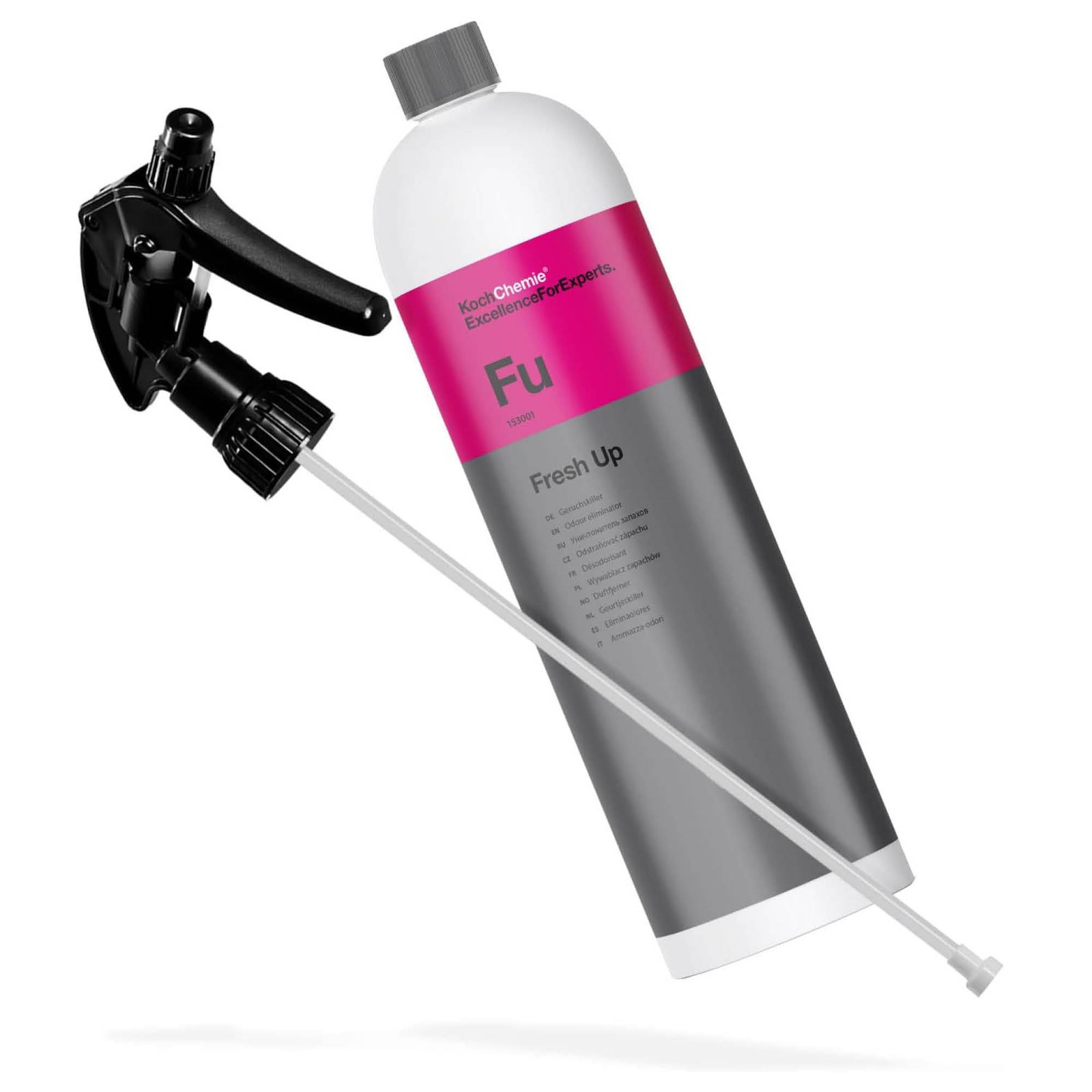 Produktbild – Auto Geruchsvernichter Koch Chemie Fu Fresh Up 1L Duft mit Sprühkopf