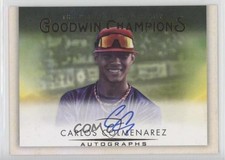 2021 Upper Deck Goodwin Champions Horizontal Carlos Colmenarez #HA-CC Auto 00l8