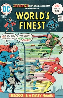 World's Finest (1941) # 231 (6.0-FN) Flash, Green Arrow, Super Sons 1975