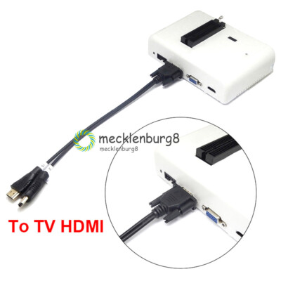 VGA to HDMI line suitable for RT809H & RT809F to solve the problem of printing