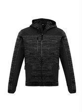 Mens Reinforced Fleece-Knit Jacket New