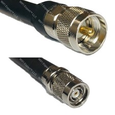 RFC400UF PL259 UHF Male to RP-TNC MALE Coaxial RF Cable USA-Ship Lot