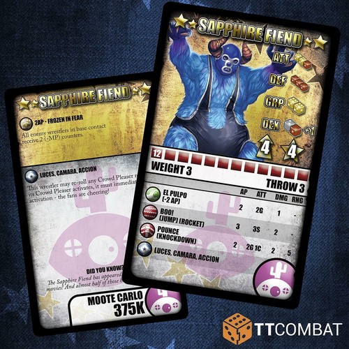 Rumbleslam BNIB Sapphire Fiend - Picture 4 of 4