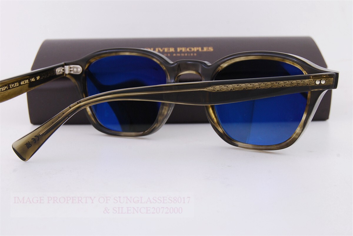 Brand New Oliver Peoples Sunglasses Eyles OV 5580/SU 1735P1 Olive 