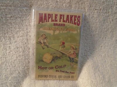 Maple Flakes Refrigerator Magnet