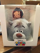 US Disney Store Tsum Tsum Subscription April 2016 Small Baloo  Mini Mowgli NIB 