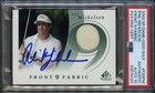 PHIL MICKELSON SIGNED 2002 SP GAME USED ROOKIE CARD FRONT 9 PSA/DNA AUTO 10