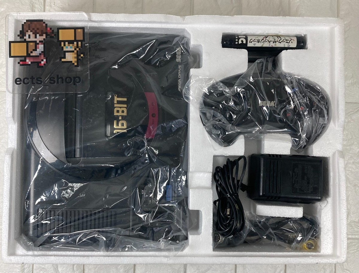 MEGA DRIVE PLUS 1 SONIC Console Boxed Tested System +1 games