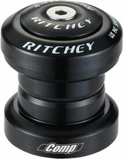 Ritchey Comp Logic 1-1/8 Threadless Headset EC34/28.6 EC34/30 Black