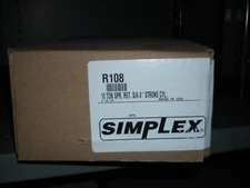 R108 SIMPLEX, 10 TON 8" STROKE S/A SPRING RETURN CYLINDER, NEW 