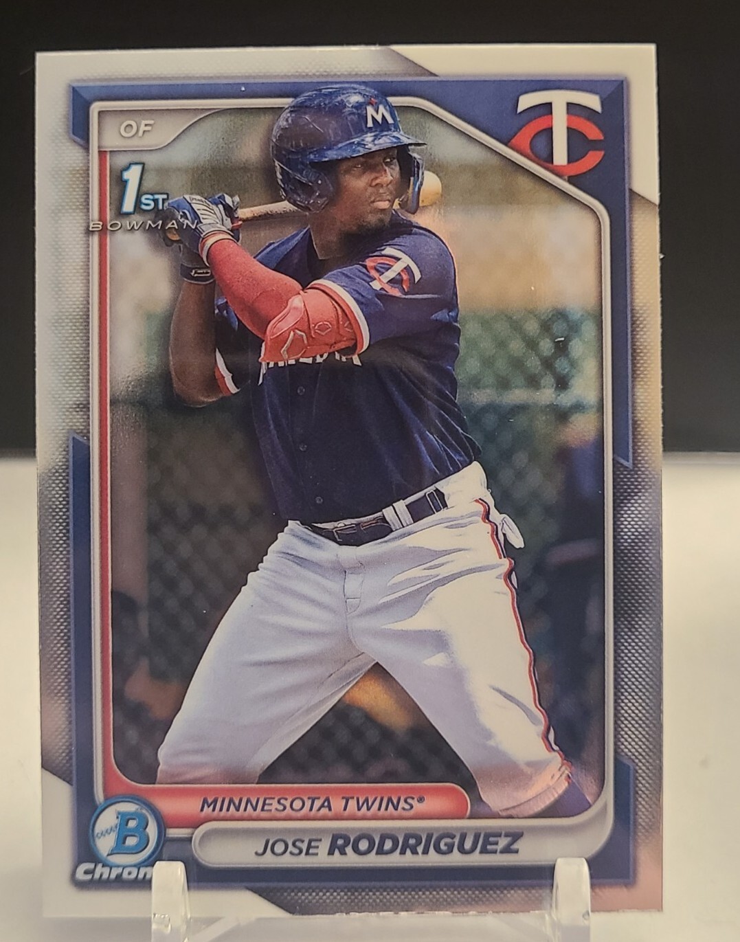 2024 Bowman - Chrome Prospects Jose Rodriguez #BCP-71 1st Bowman RC