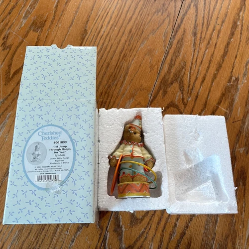 Cherished Teddies Lyndon “I” D Jump Through Hoops For You” # 4001899
