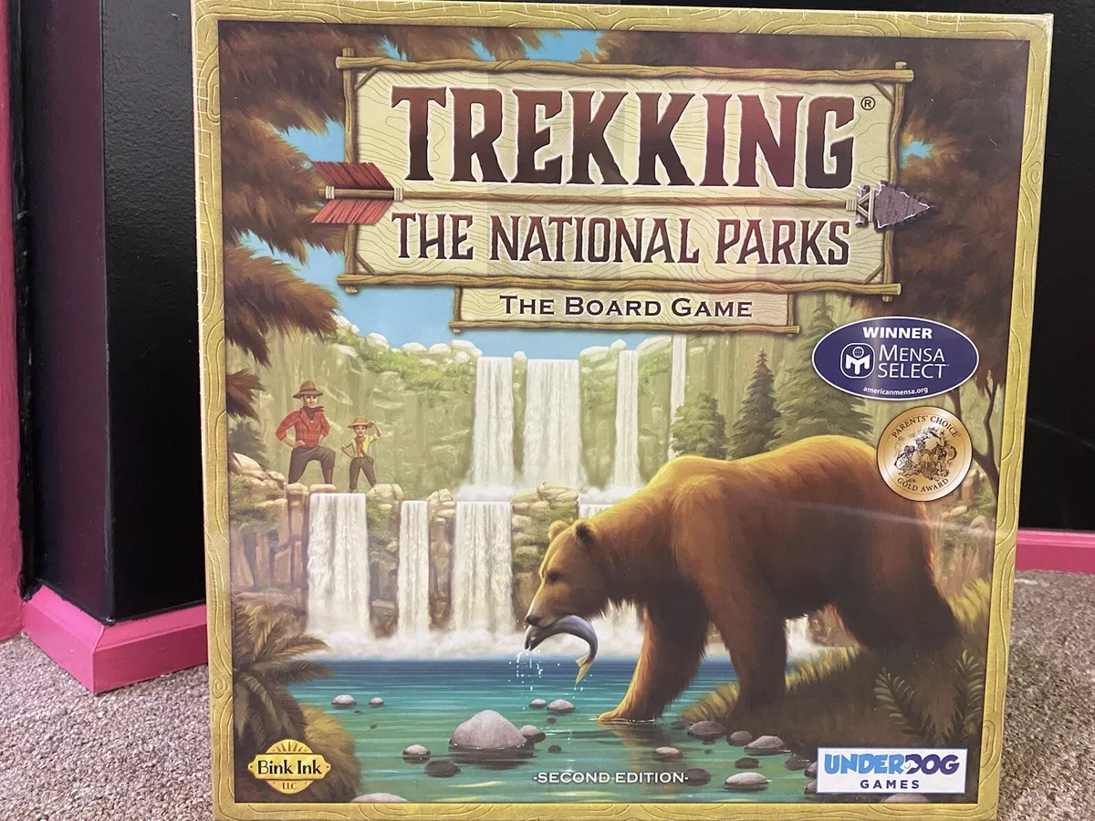 Underdog Games Trekking The National Parks: The Award-Winning Family Board  Game