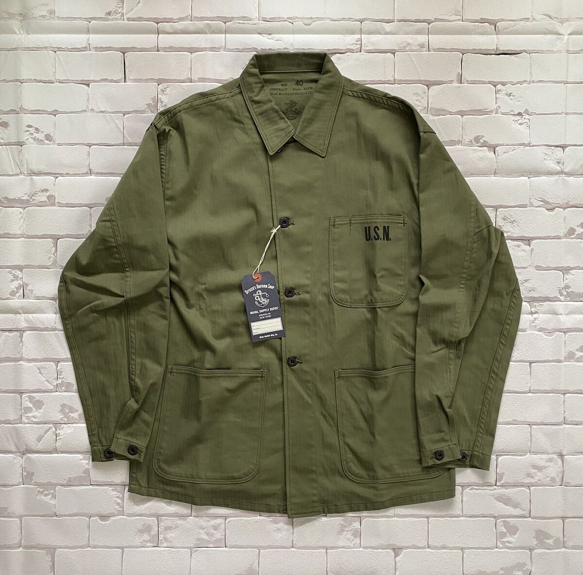 THE REAL McCOY's USN Utility N-3 Jacket MJ22025 Made in THE REAL McCOY's USN Utility N-3 Jacket MJ22025 Made in