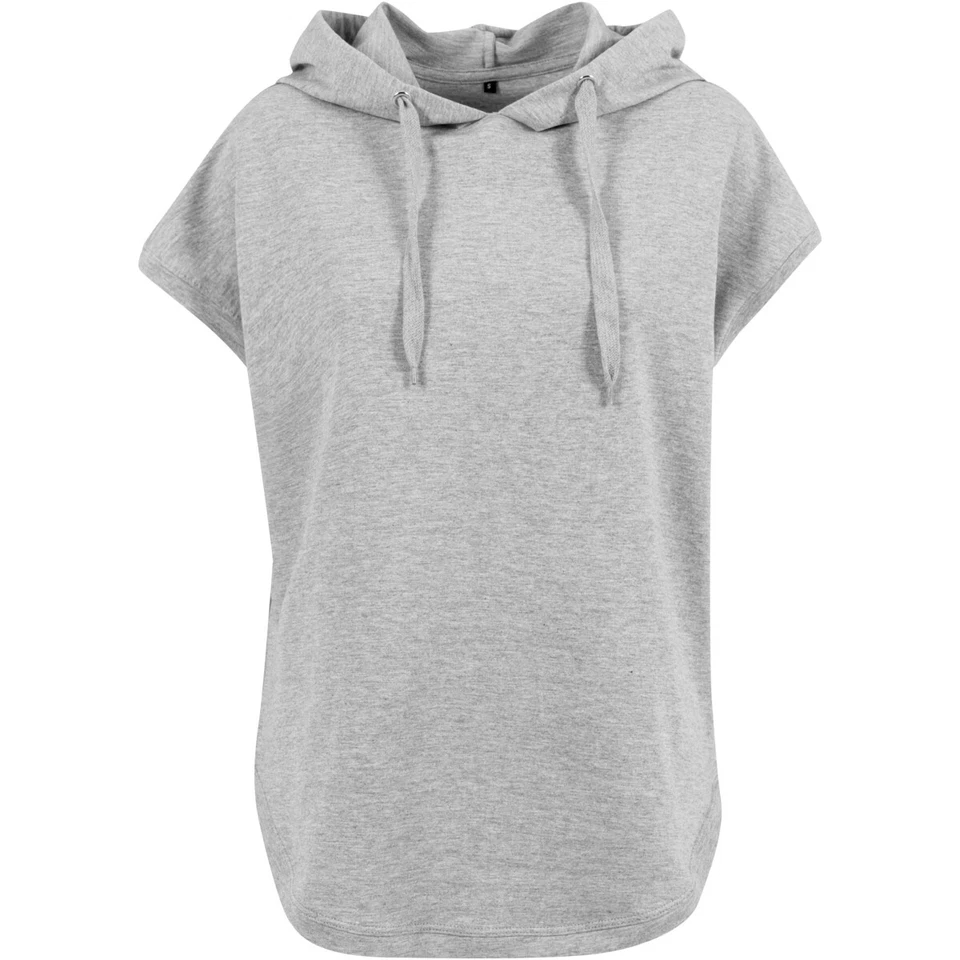 Costruire Your Marca Ladies senza Maniche Felpa Pullover Cappuccio Donna - Immagine 4 di 4