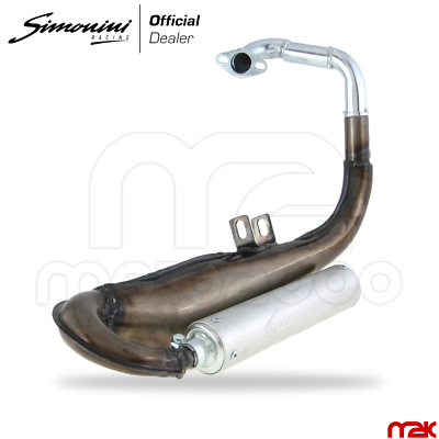 Marmitta Simonini Racing In Acciaio Piaggio 50 Per Vespa Pk Xl Hp V5n2 - Foto 3