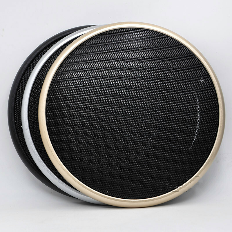 2x Audio Speaker Cover Protective Mesh Covers Metal Grille Car
