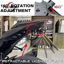 Soporte de matrícula ordenado cola de motocicleta apto para BMW S1000RR M1000R 2019-2024