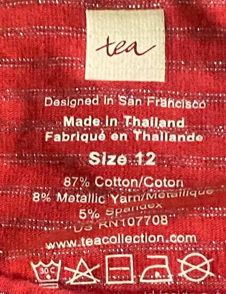 COLECCIÓN TÉ ~ LOTE DE 2 PIEZAS ~ TOP NARANJA BRILLO NIÑAS TALLA 12 Y LEGGINGS VERDES A JUEGO Foto 4 de 4