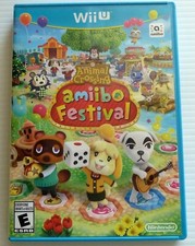 Animal Crossing: Amiibo Festival (Nintendo Wii U, 2015) - Complete, Tested Open)