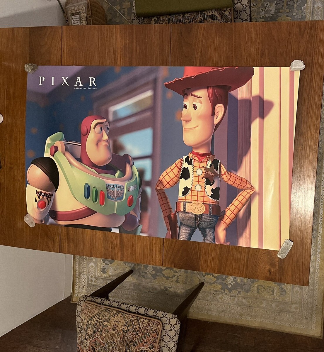 Disney Pixar Toy Story 2 Promotional Poster Buzz Lightyear
