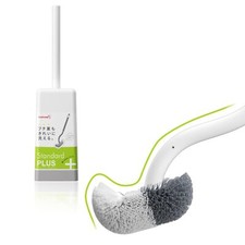 Marbarsse Bathroom Toilet Bowl Brush and Holder Curved Design Toilet Brush fo...