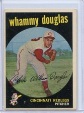 1959 Topps Whammy Doughlas Cincinnati Reds #431 🚀😳💥 VG?VG+