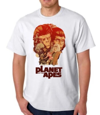 PLANET OF THE APES VERSION 2 T-SHIRT MEG0 SHIRT MOVIE TEE ZAIUS