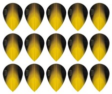5 New Sets Harrows Sonic Pear Dart Flights   Ships w/ Tracking - Yellow