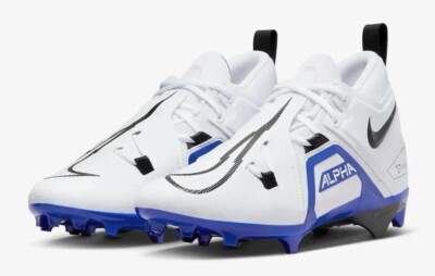 Nike‎ Alpha Menace Elite 3 Mens 10.5 Football Cleats White Black Blue CT6649-101 Amazon.com | Nike Alpha Menace Pro 3 CT6649-414 Game Royal  main image 4
