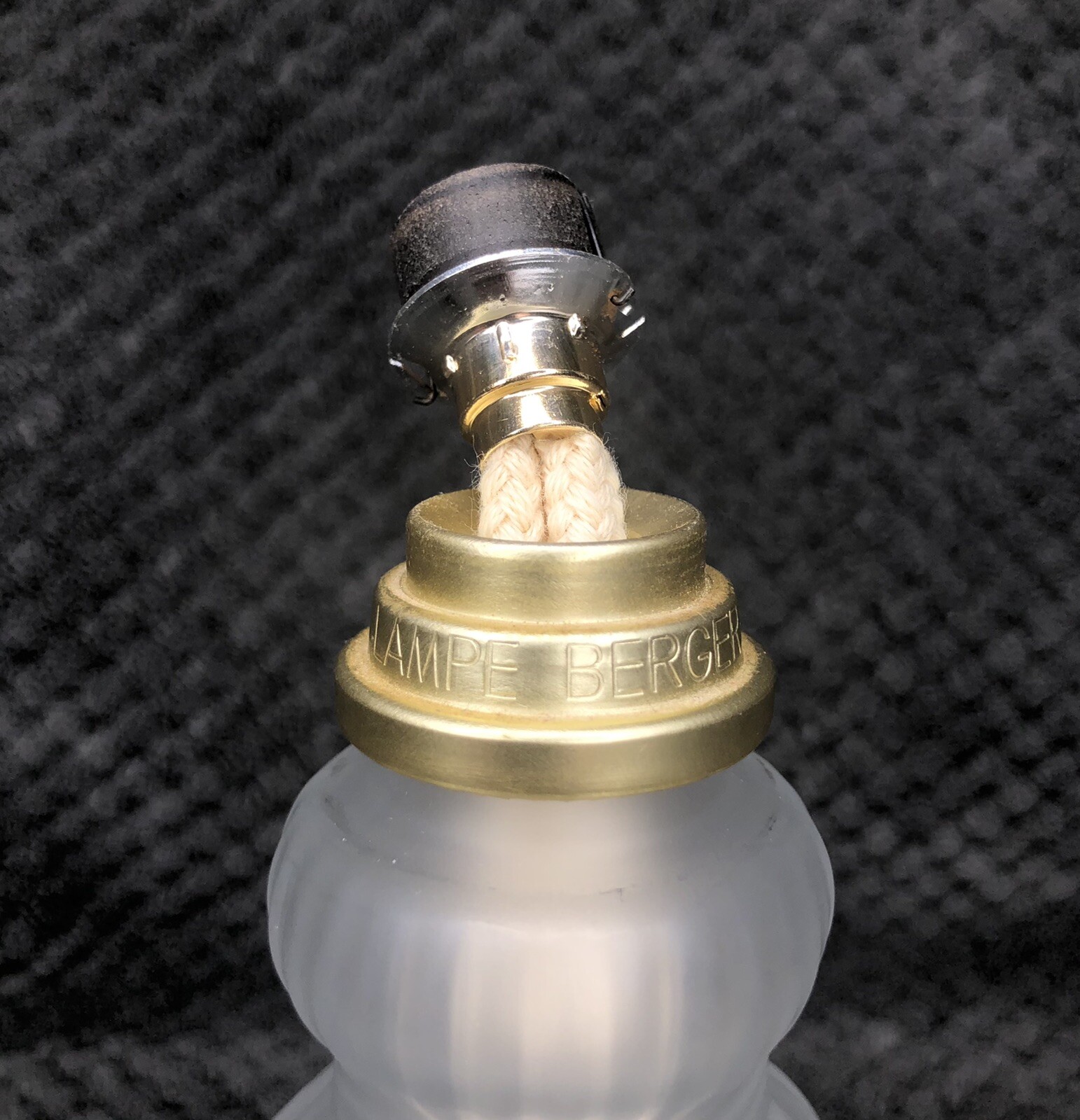 VTG Lampe Berger Frosted White Oil Fragrance Diffuser Paris, France W