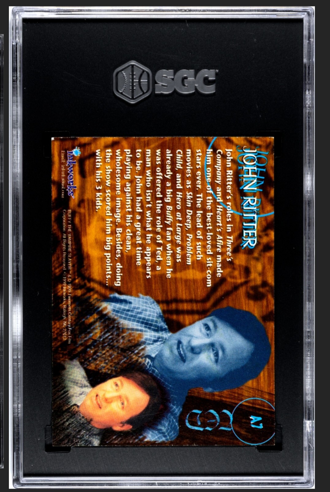 John Ritter as Ted BUFFY The Vampire Slayer Season 2 Autograph Card - Picture 2 of 2