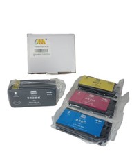 4Pak 952XL Ink Cartridges HP 952 OfficeJet Pro Black Yellow Magenta Cyan