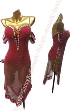 SunnyK Handmade Samba Ballroom Swing Salsa Rumba Latin Dance Dress RHYTHM