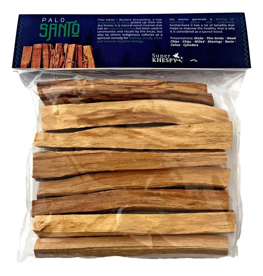Palo Santo "Holy Wood" 100g! Aprox 15-17 Sticks- PREMIUM  10cm x 1.5 x 1 - Image 3 of 3