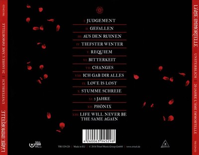L'ÂME IMMORTELLE UNSTERBLICH: 20 JAHRE L'AME IMMORTELLE NEW CD
