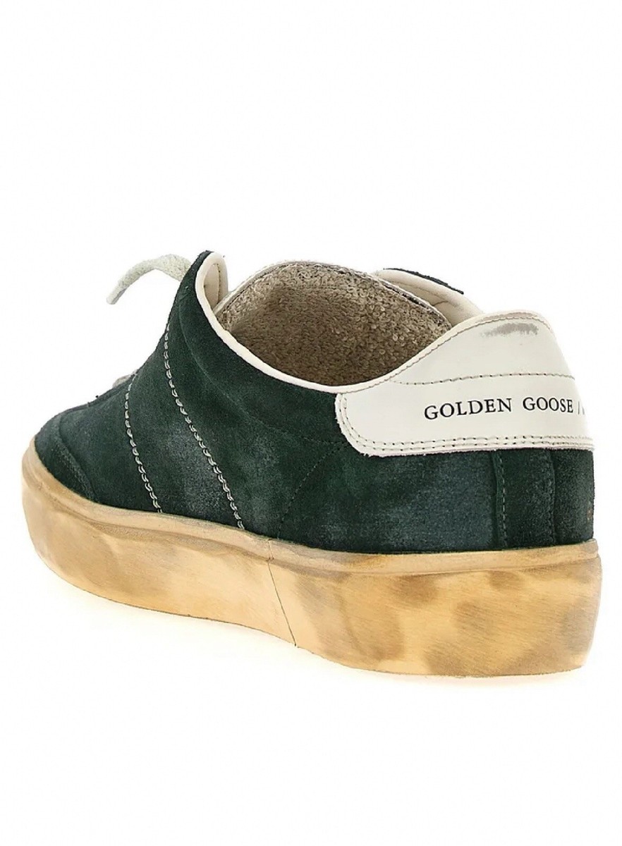 Golden Goose Men Soul Star Sneaker Dark green Suede NIB Auth EU 42