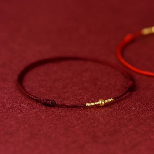 Handgemachtes Armband aus rotem Seil, Glücksbändchen für Frauen und Männer - Bild 10 von 22