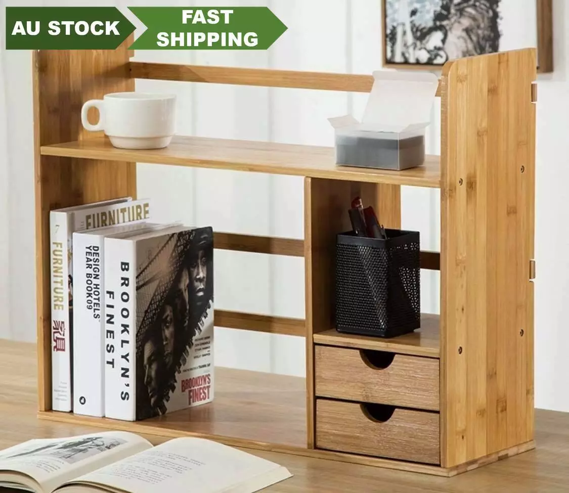 Desk hotsell book storage
