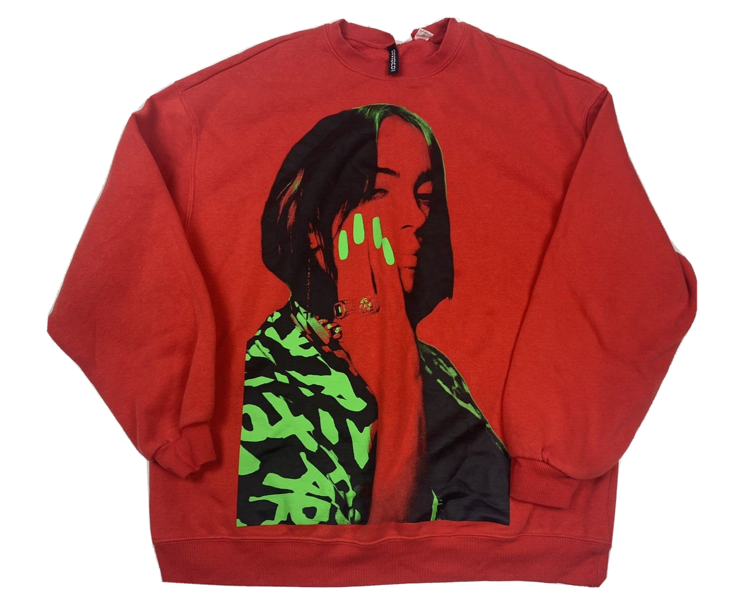billie eilish h&m sweater