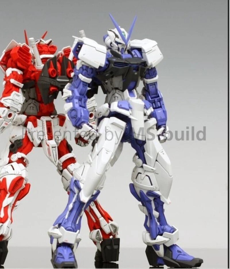 Kit de conversión de resina Astray Gundam roja/azul 1/100 MG kit de piezas detalladas sin pintar Foto 3 de 4