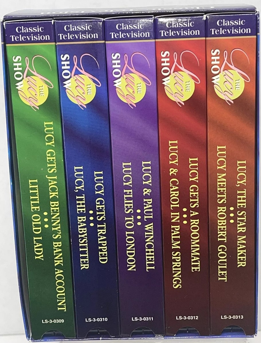 その他 Lucy Show [VHS] The Lucy Show 5-Pack VHS Set Lucille Ball Boxed 56775030834| eBay