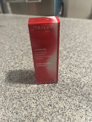 SHISEIDO-ULTIMUNE-POWER INFUSING CONCENTRATE-IMUGENERATION TECHNOLOGY-.33 FL. OZ