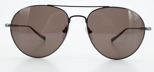 ZEGNA Gafas de sol EZ 0033 08J 57-17 145 3 Hombre Titan ZEISS Lentes Pilot + Estuche - Imagen 2 de 13
