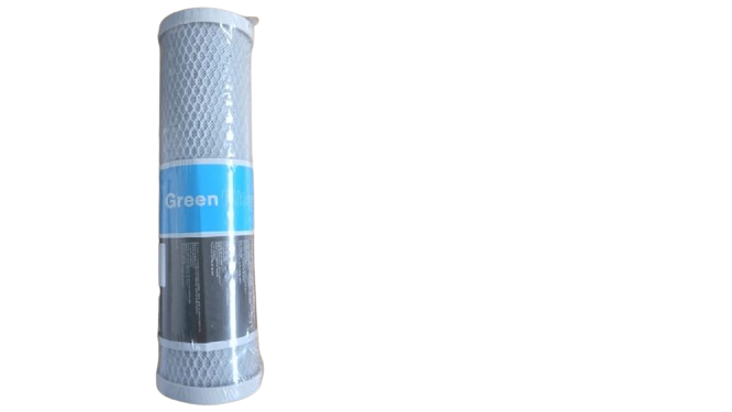 FILTRO CARBON BLOCK GREEN FILTER 9" 3/4 10 MICRON