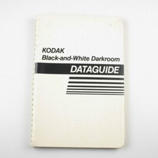 Kodak - Black  White Darkroom - Dataguide - Spiral Bound - Manual Guide - 1988