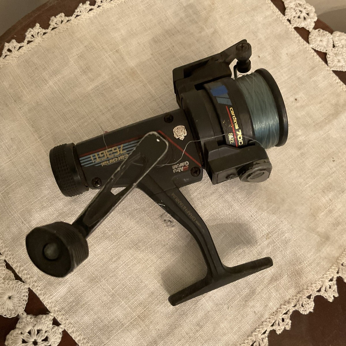 ABU Cardinal 753 スピニングリール 黒 ABU カーディナル753の通販 by 海猫's shop｜ラクマ
