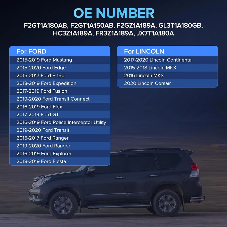 4pcs Tire Pressure Sensor TPMS for 2017-2019 Ford Fusion F2GT1A180AB TPMS-35 Foto 4 de 4